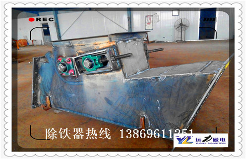 鋰電管道除鐵器，福建鋰電管道除鐵器_遠力福建鋰電管道除鐵器安裝示意圖型12000高斯_可定制工作原理 